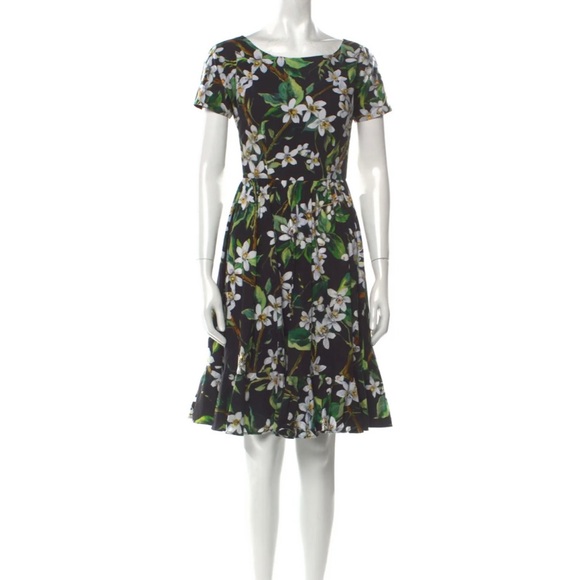 slim fit dress slacks Buy Dolce & Gabbana Green Floral Flower Dress from The Luxury Pop Online at  The Luxury Pop